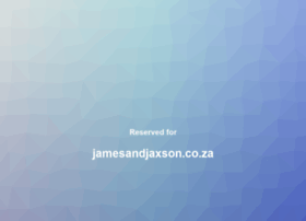jamesandjaxson.co.za