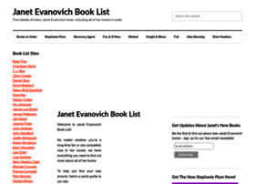 janetevanovichbooklist.com