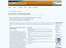 jcsm-rapid-communications.info