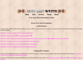 jesusarmywatch.org.uk