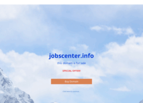 jobscenter.info