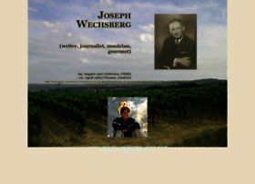 josephwechsberg.com