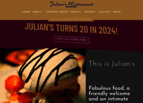 juliansrestaurant.co.uk