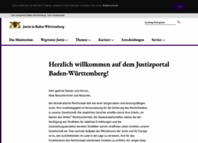 justizportal-bw.de