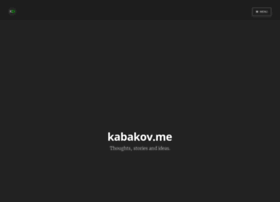 kabakov.me