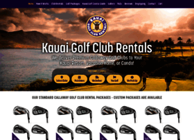 kauaigolfclubrentals.com