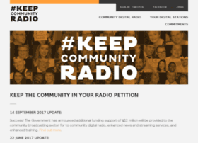 keepcommunityradio.org.au