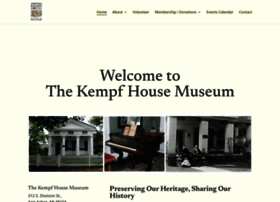 kempfhousemuseum.org