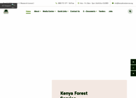 kenyaforestservice.org