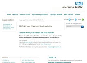 kidneycare.nhs.uk