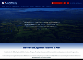 kingsfords-solicitors.com