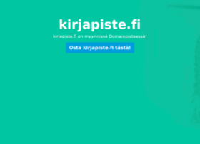 kirjapiste.fi