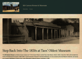kitcarsonmuseum.org