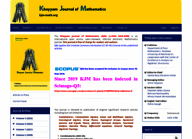 kjm-math.org