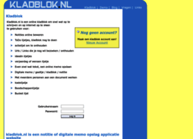 kladblok.nl