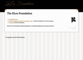 kleofoundation.org