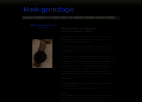 kloek-genealogie.nl