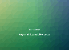 knysnahikeandbike.co.za