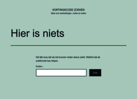 kortingscode-zoeken.nl