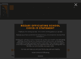 kozariofficiatingschool.com