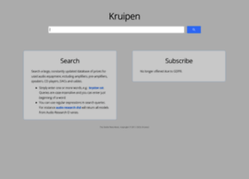 kruipen.com