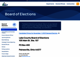 lakeelections.com