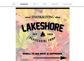 lakeshorepentecostalcamp.com