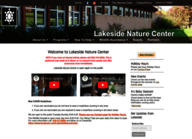 lakesidenaturecenter.org