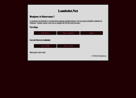 lambelet.net