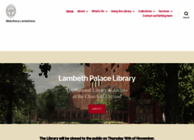 lambethpalacelibrary.org.uk