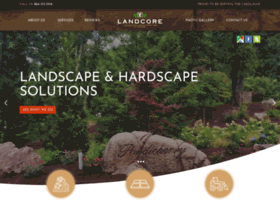 landcorelandscapeconstructionanddesign.com