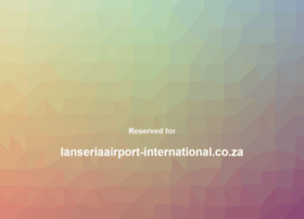 lanseriaairport-international.co.za