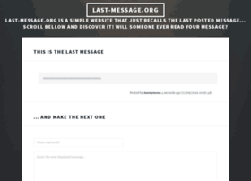 last-message.org