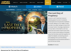 lastdayofprophecy.com