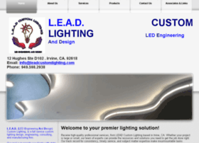 leadcustomlighting.com
