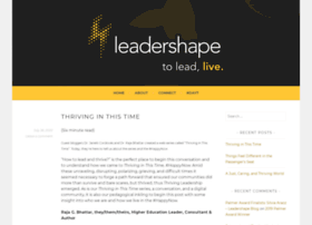 leadershapeblogs.org