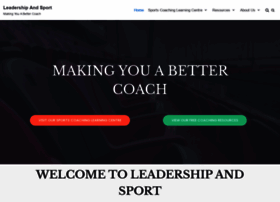 leadershipandsport.com