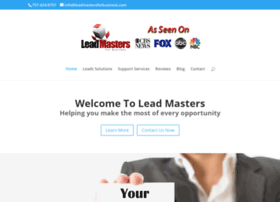 leadmastersforbusiness.com