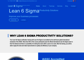 lean6sigmaproductivitysolutions.com