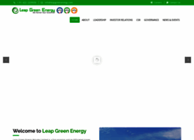 leapgreenenergy.com