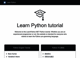 learnpython.net