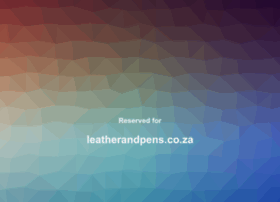 leatherandpens.co.za