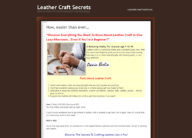 leathercraftsecrets.com