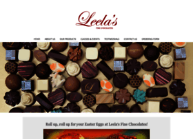 leelaschocolates.com