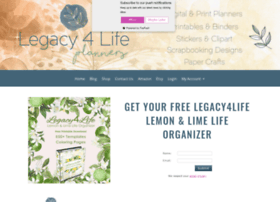 legacy4lifeplanners.com