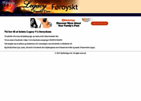 legacyfaroese.com