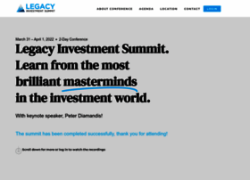legacyinvestmentsummit.com