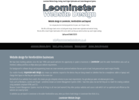 leominsterwebsitedesign.co.uk