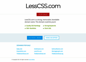 lesscss.com