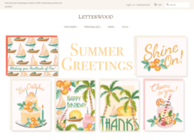 letterwoodpaperco.com